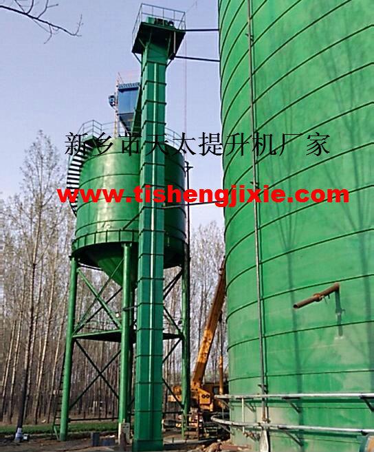 NE150斗式提升機安裝側面圖